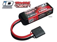 11.1V 3S LiPo 1400mAh 25C 1:16 Traxxas ID