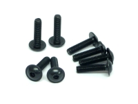 Flat-Head Allen Screws M4x16mm Steel 10.9 with Flange