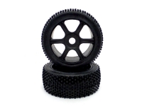 S-Block Buggy Tyre on 6-Spoke Wheel black