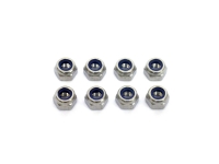 Hex Nuts M4 safety catch stainless A4