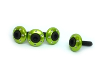 Wheel Nut Washer Aluminium 3x12mm green