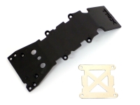 Skidplate black front