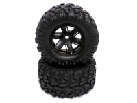 X-Maxx Tires and wheels glued