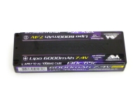 7.4V 2S LiPo 6000mAh 65C/130C Hardcase