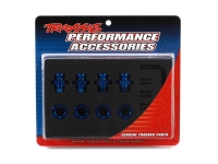 Wheel-Adapter-Set 17mm Aluminium Blue