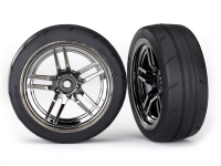 Traxxas Touring Tire on 10-Spoke Rims anthracite