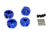 Radmitnehmer 12x7mm Aluminium Blau