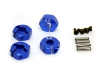 Radmitnehmer 12x5mm Aluminium Blau