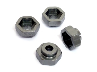 Wheel Adapter 12mm to 17mm Aluminium Grey