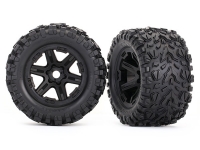 Traxxas Talon EXT Reifen auf Felge schwarz