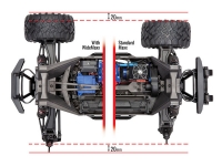 WideMaxx Suspension Arms lower black