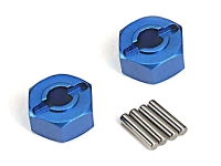 Radmitnehmer Aluminium blau