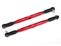 Toe Links 157mm Aluminium red