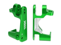 Caster Blocks Aluminium green