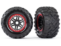 Traxxas Maxx Tires red