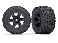 Traxxas Talon EXT Tires & Wheels black