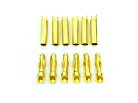 Goldkontaktstecker 4,0mm