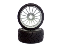 SP Racing Radial Soft auf Speichenfelge grau