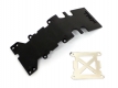 Skidplate black rear