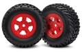 LaTrax SST Offroad Tire 1:18 Red