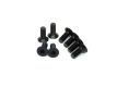 Flat-Head Socket Head Cap Screws M3x8mm Steel 8.8