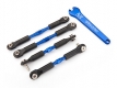 Turnbuckles Kit Aluminium blue