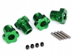 Wheel Hubs Aluminium green