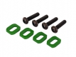 Washers Motor Mount Aluminium Green