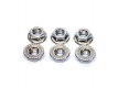 Hex Flange Nuts M5 stainless A4