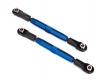 Camber Links 73mm Aluminium blue