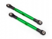 Toe Links 87mm Aluminium green