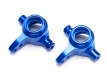 Steering Blocks Aluminium blue