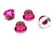 Traxxas Hex Nuts M4 pink