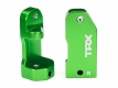 Caster Blocks Aluminium green