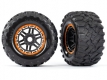 Traxxas Maxx Tires orange